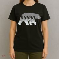 Mama Bear Floral Logo T-Shirt thumb 4
