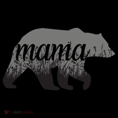 Mama Bear Floral Logo Coffee Mug