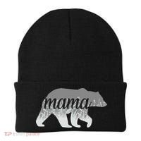 Mama Bear Floral Logo Beanie thumb 0
