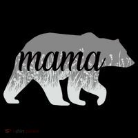Mama Bear Floral Logo Women's Hoodie thumb 2