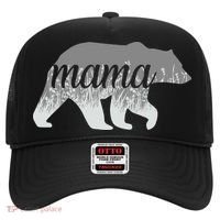 Mama Bear Floral Logo Hat thumb 0