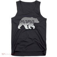 Mama Bear Floral Logo Tank Top thumb 0