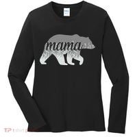 Mama Bear Floral Logo Women's Long Sleeve Shirt thumb 0