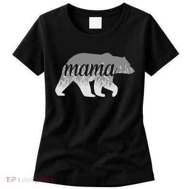 Mama Bear Floral Logo Women's T-Shirt