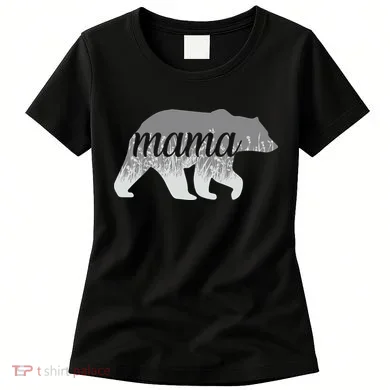 Mama Bear Floral Logo Women's T-Shirt