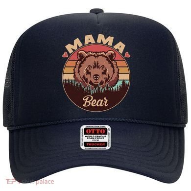Mama Bear Vintage Bear Emblem Hat