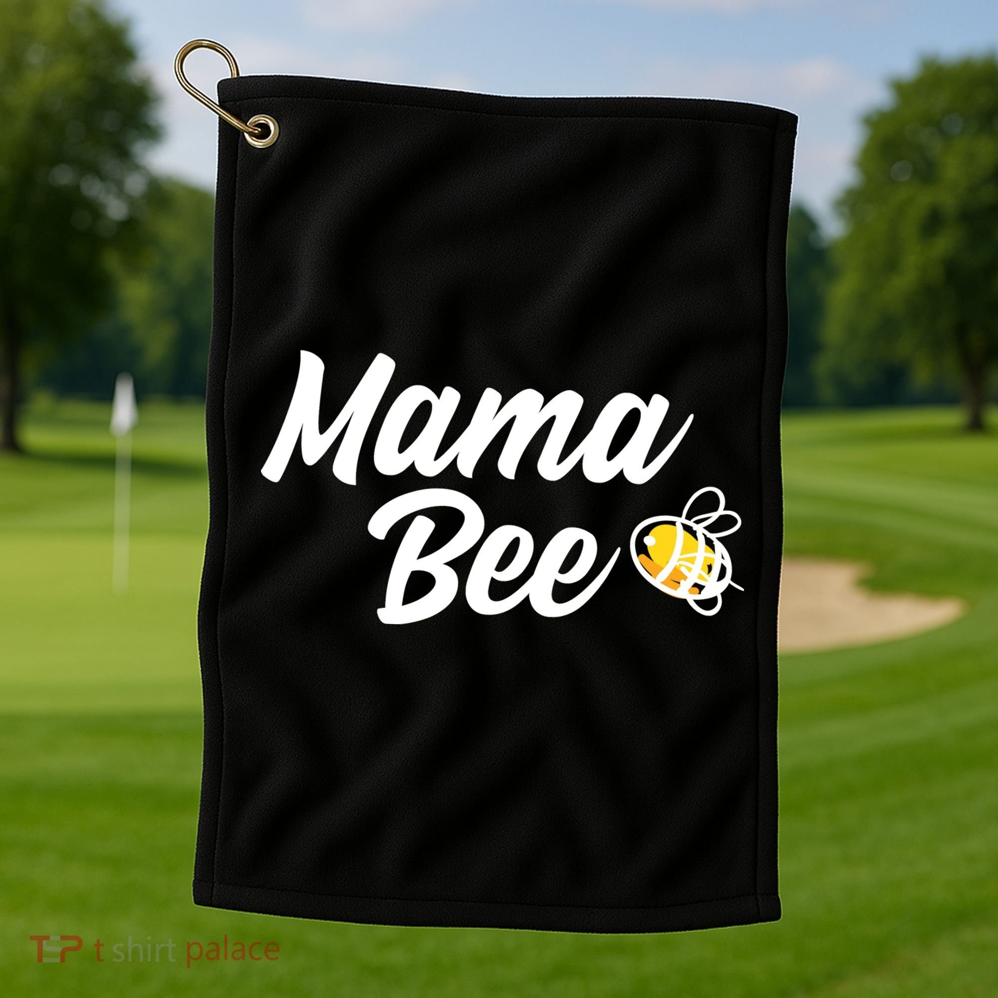 Mama Bee Golf Towel