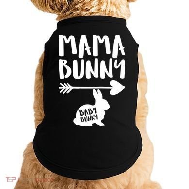 Mama Bunny Arrow Pregnancy Doggie Tank