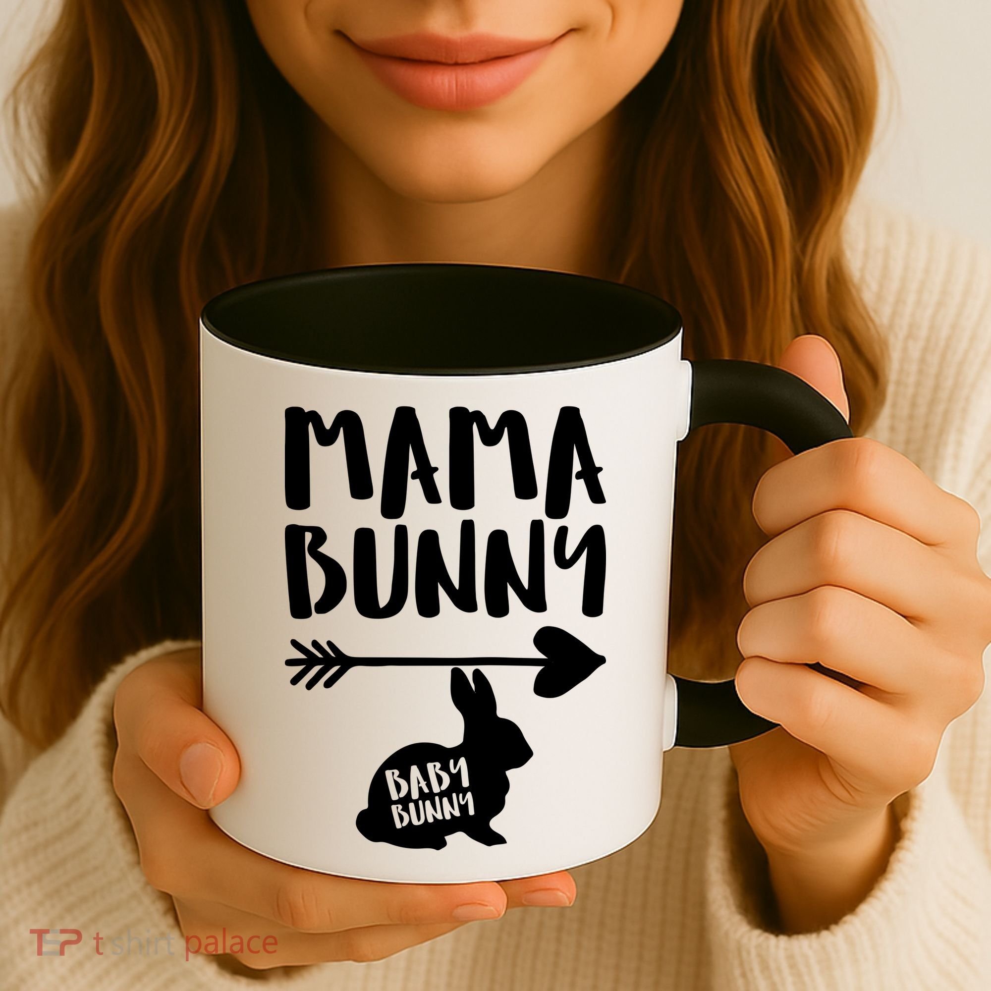Mama Bunny Arrow Pregnancy Coffee Mug