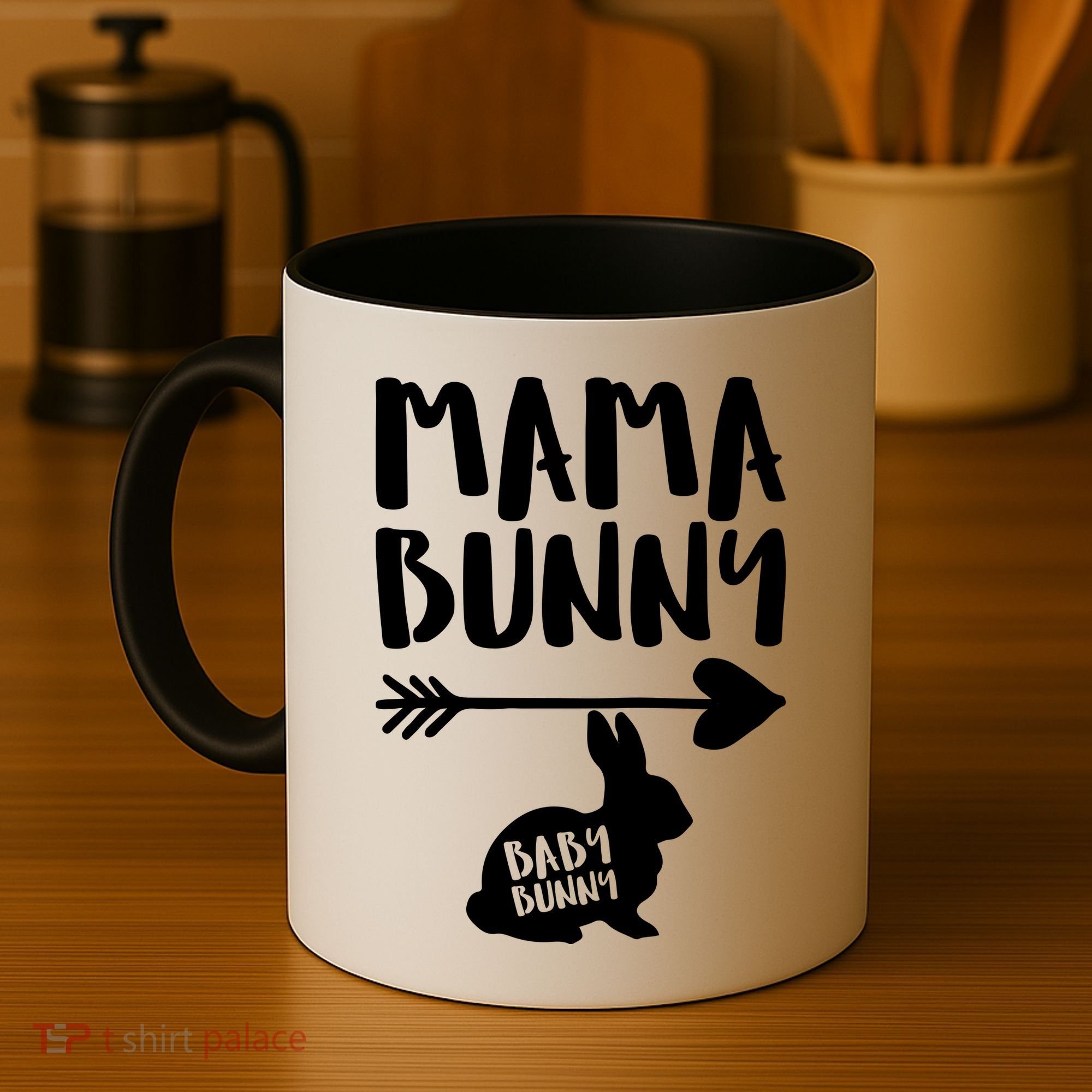 Mama Bunny Arrow Pregnancy Coffee Mug