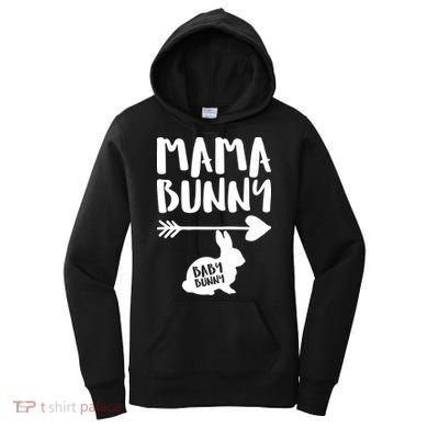 Mama Bunny Arrow Pregnancy Women's Hoodie