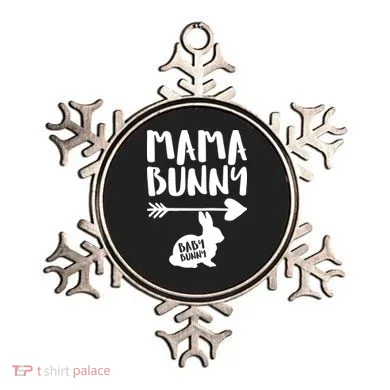 Mama Bunny Arrow Pregnancy Ornament