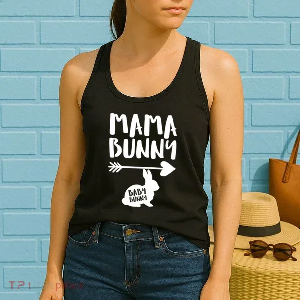 Mama Bunny Arrow Pregnancy Women's Tank Top