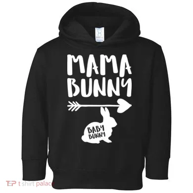 Mama Bunny Arrow Pregnancy Toddler Hoodie