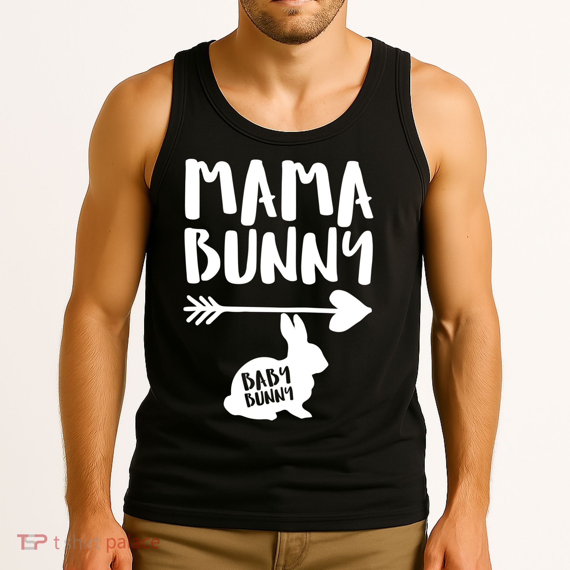 Mama Bunny Arrow Pregnancy Tank Top