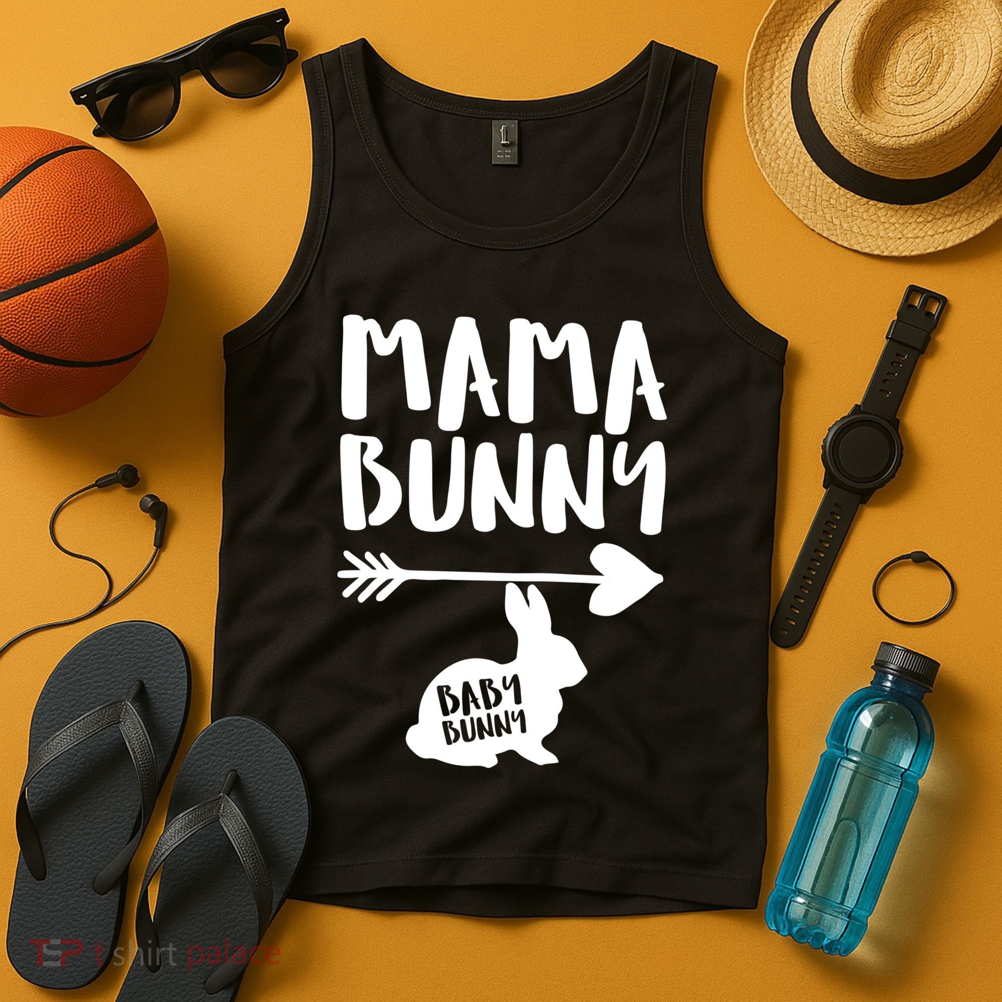 Mama Bunny Arrow Pregnancy Tank Top
