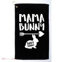 Mama Bunny Arrow Pregnancy Golf Towel thumb 0