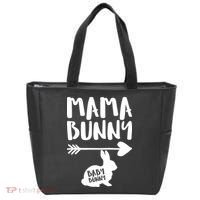 Mama Bunny Arrow Pregnancy Tote Bag thumb 0