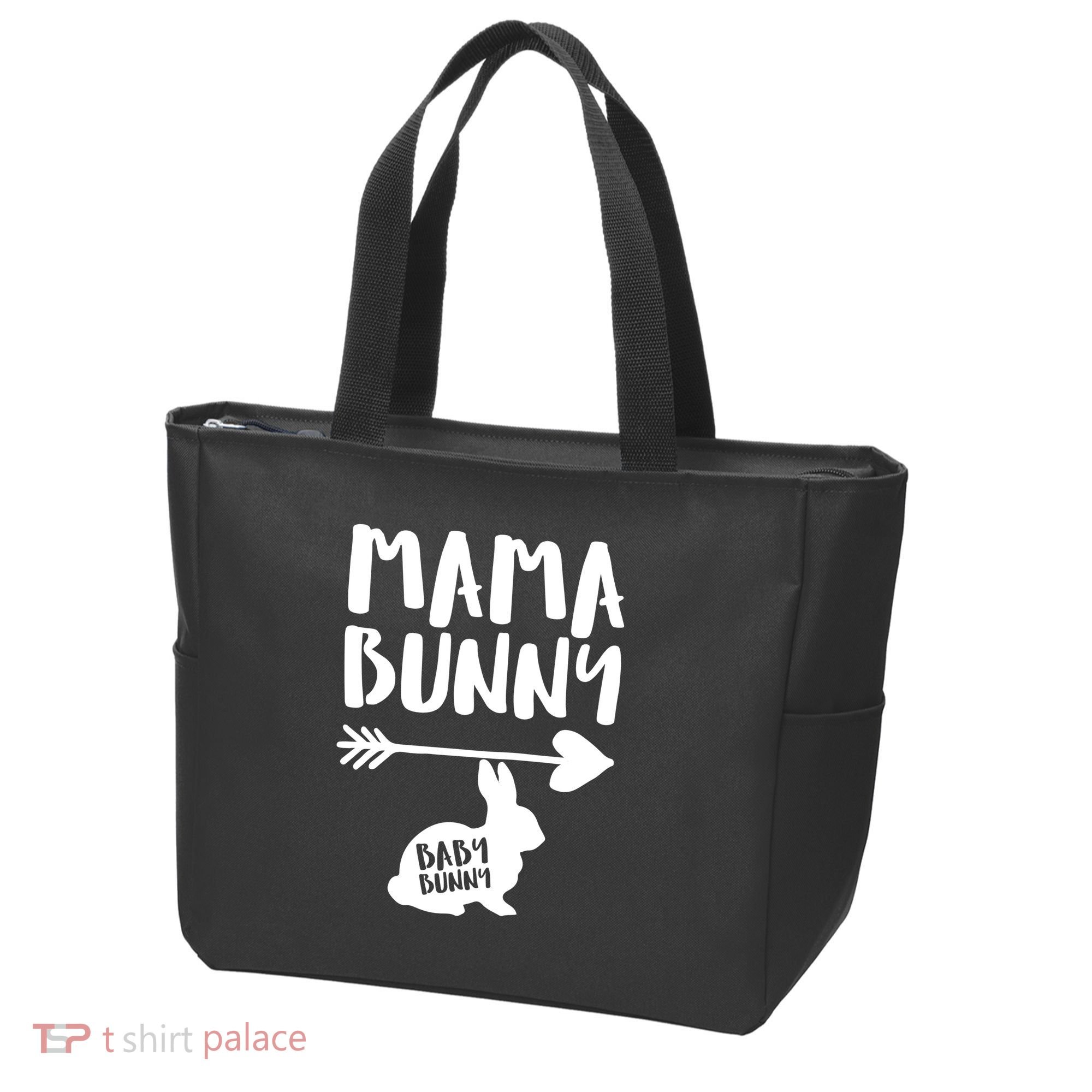 Mama Bunny Arrow Pregnancy Tote Bag