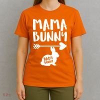 Mama Bunny Arrow Pregnancy T-Shirt thumb 4
