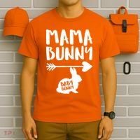 Mama Bunny Arrow Pregnancy T-Shirt thumb 6