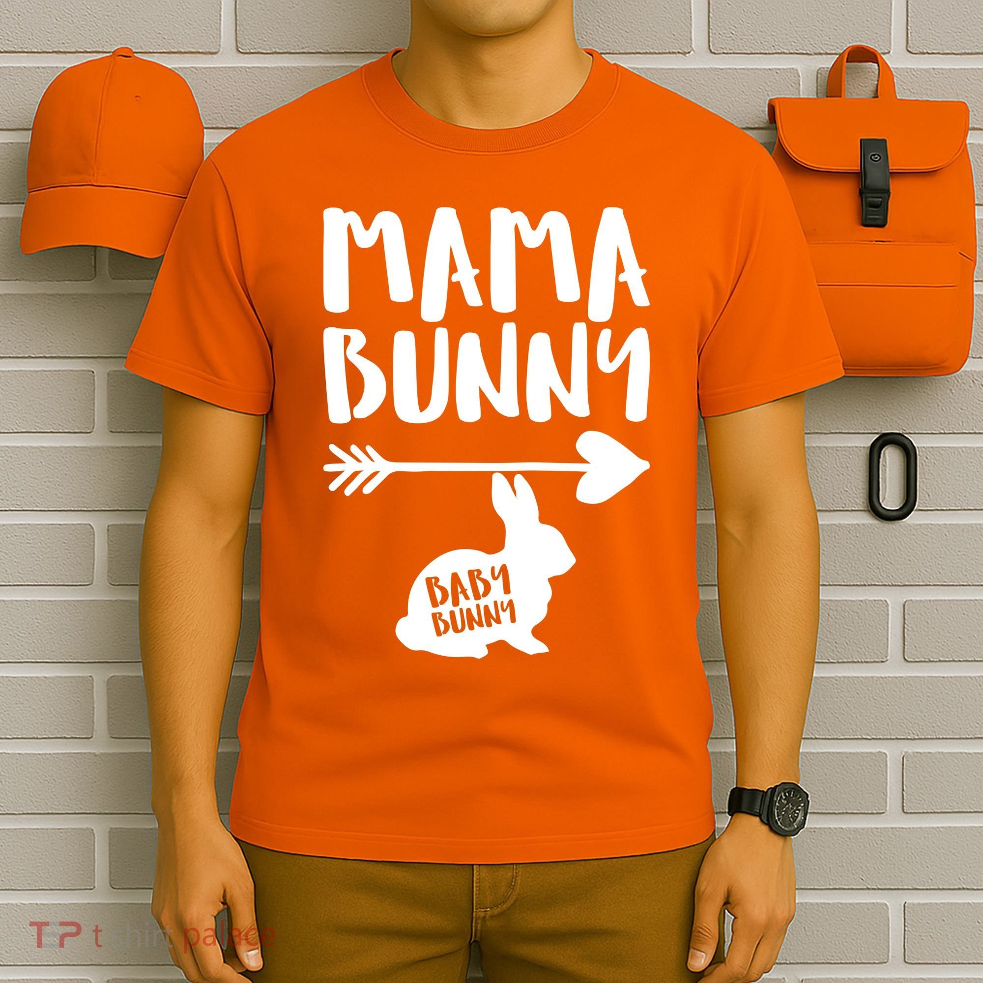 Mama Bunny Arrow Pregnancy T-Shirt
