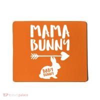 Mama Bunny Arrow Pregnancy Mousepad thumb 0