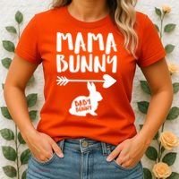 Mama Bunny Arrow Pregnancy Women's T-Shirt thumb 2