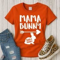 Mama Bunny Arrow Pregnancy Women's T-Shirt thumb 3
