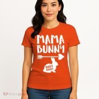 Mama Bunny Arrow Pregnancy Women's T-Shirt thumb 4