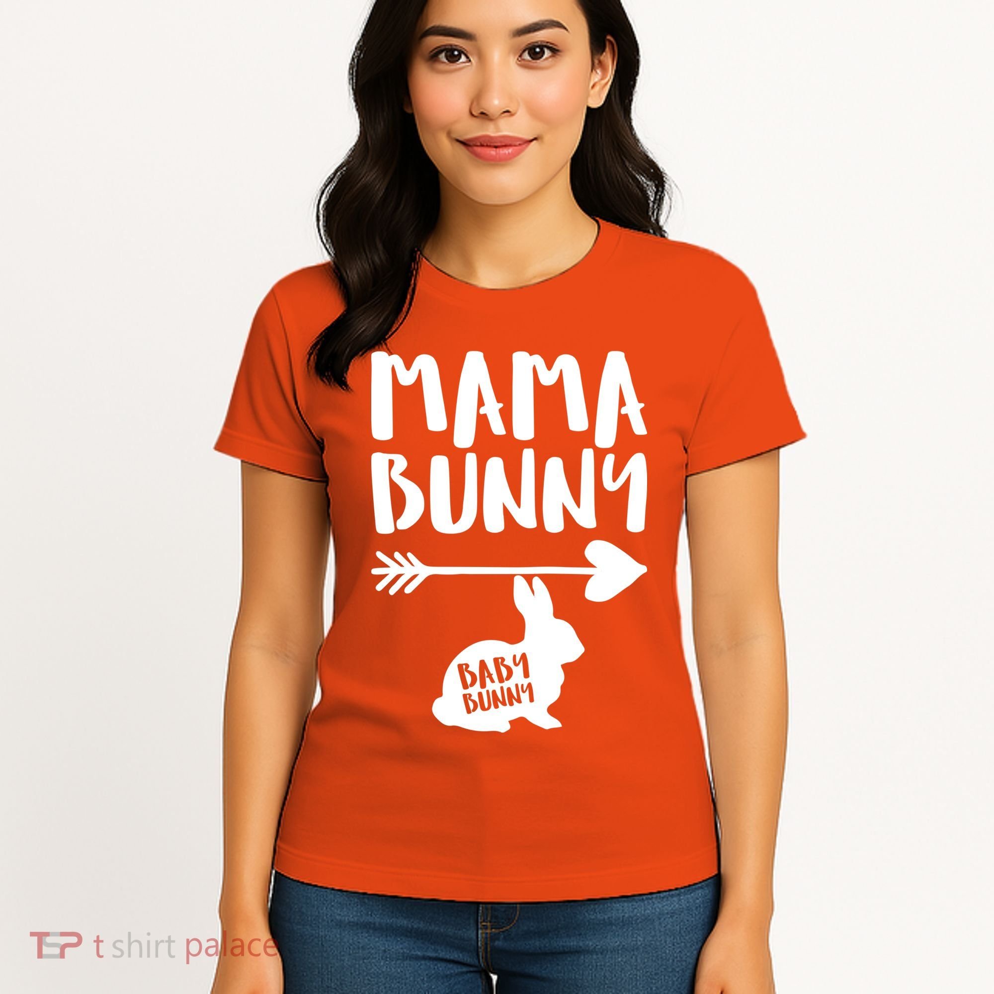 Mama Bunny Arrow Pregnancy Women's T-Shirt