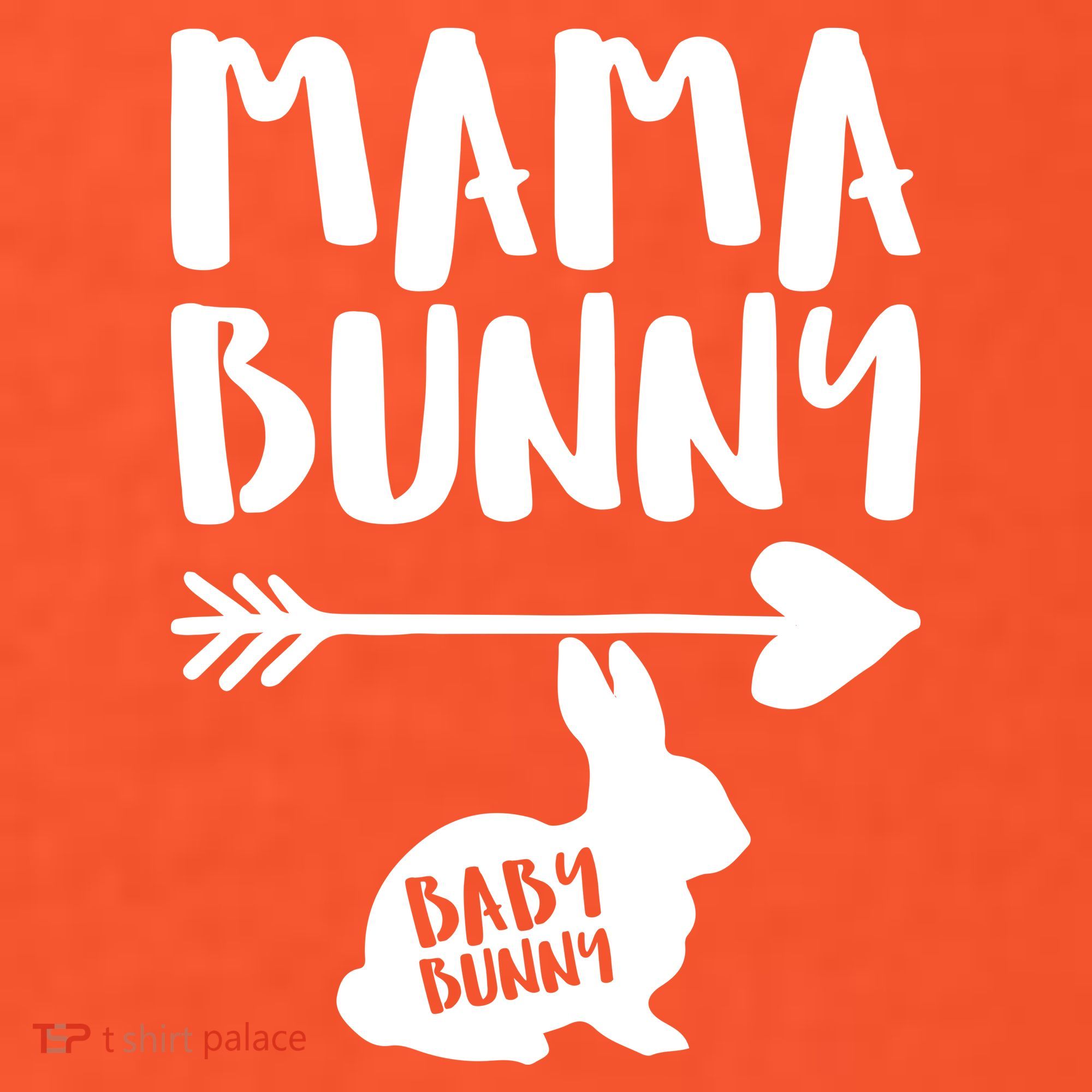 Mama Bunny Arrow Pregnancy Women's T-Shirt