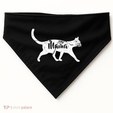 Mama Cat Mom USA-Made Doggie Bandana