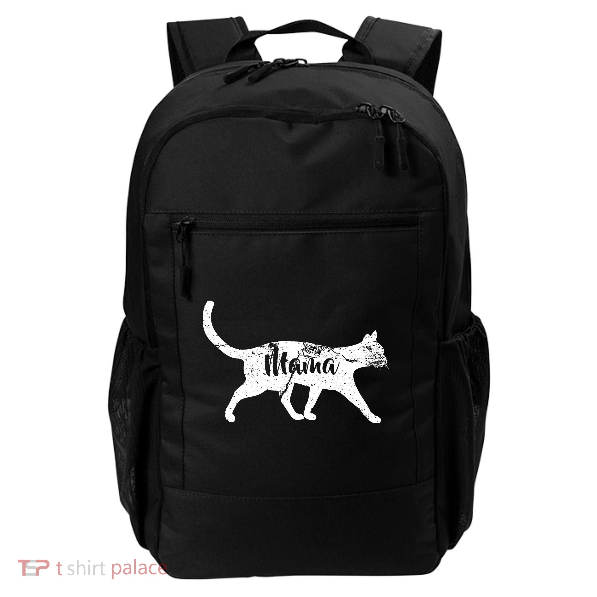 Mama Cat Mom Backpack