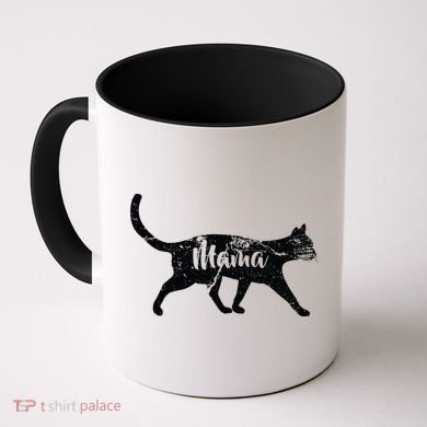 Mama Cat Mom Coffee Mug