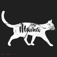 Mama Cat Mom Beanie thumb 2