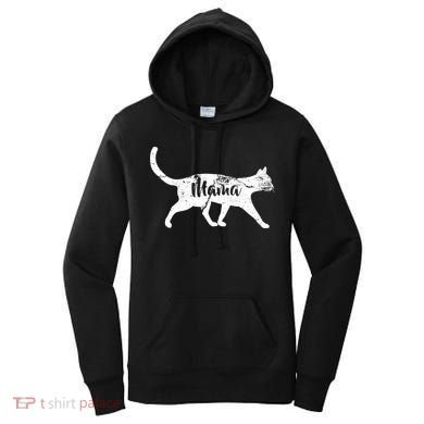 Mama Cat Mom Women's Hoodie