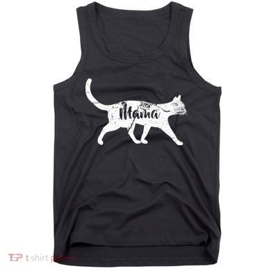 Mama Cat Mom Tank Top