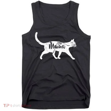 Mama Cat Mom Tank Top