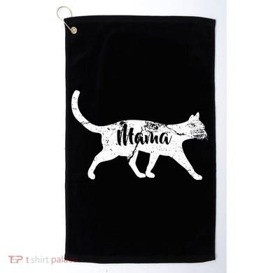 Mama Cat Mom Golf Towel