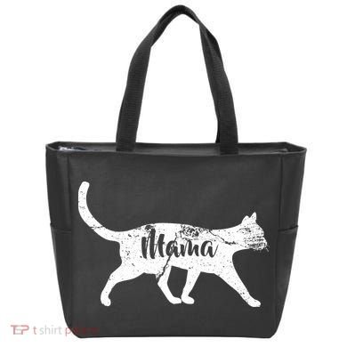 Mama Cat Mom Tote Bag