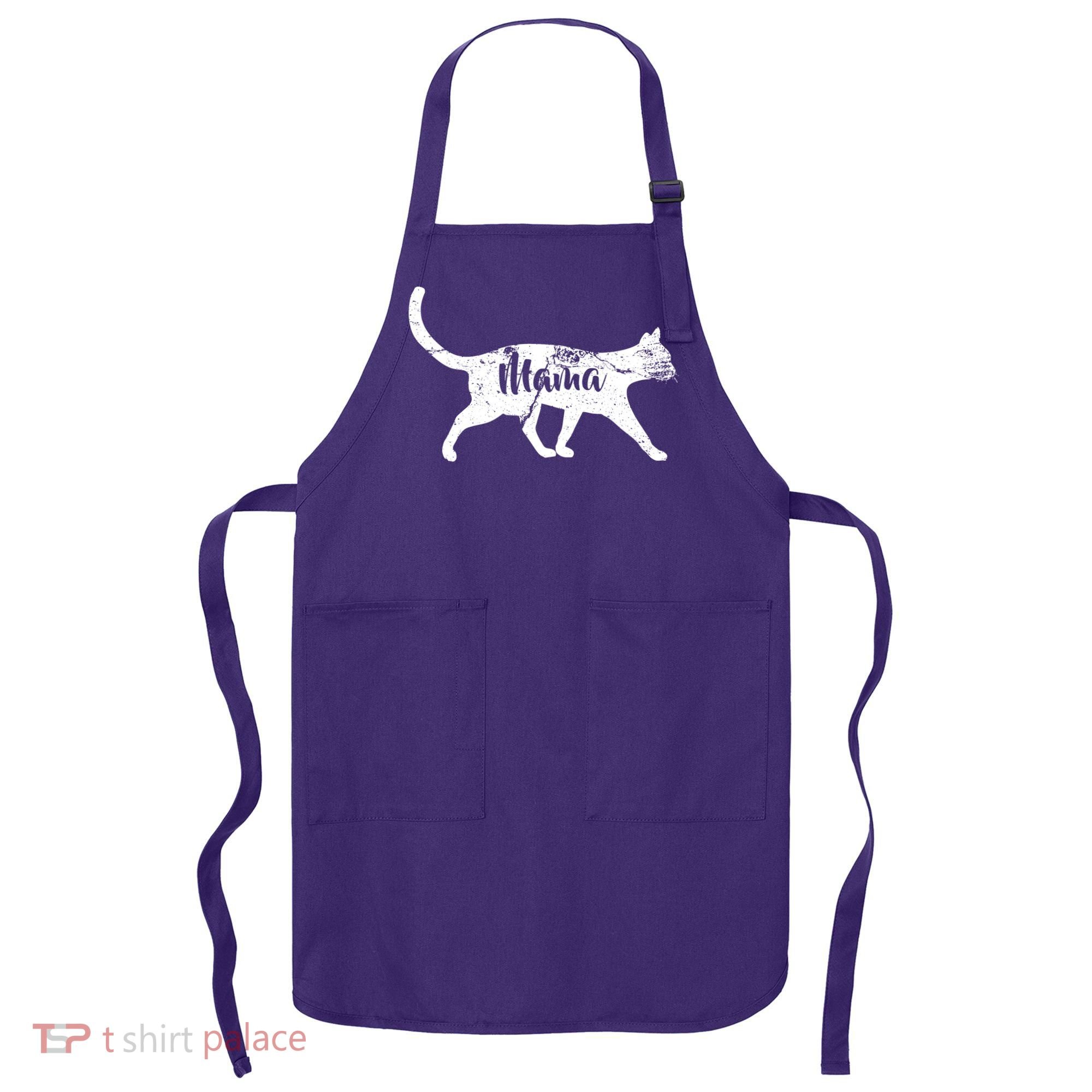 Mama Cat Mom Apron