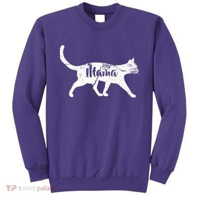 Mama Cat Mom Sweatshirt