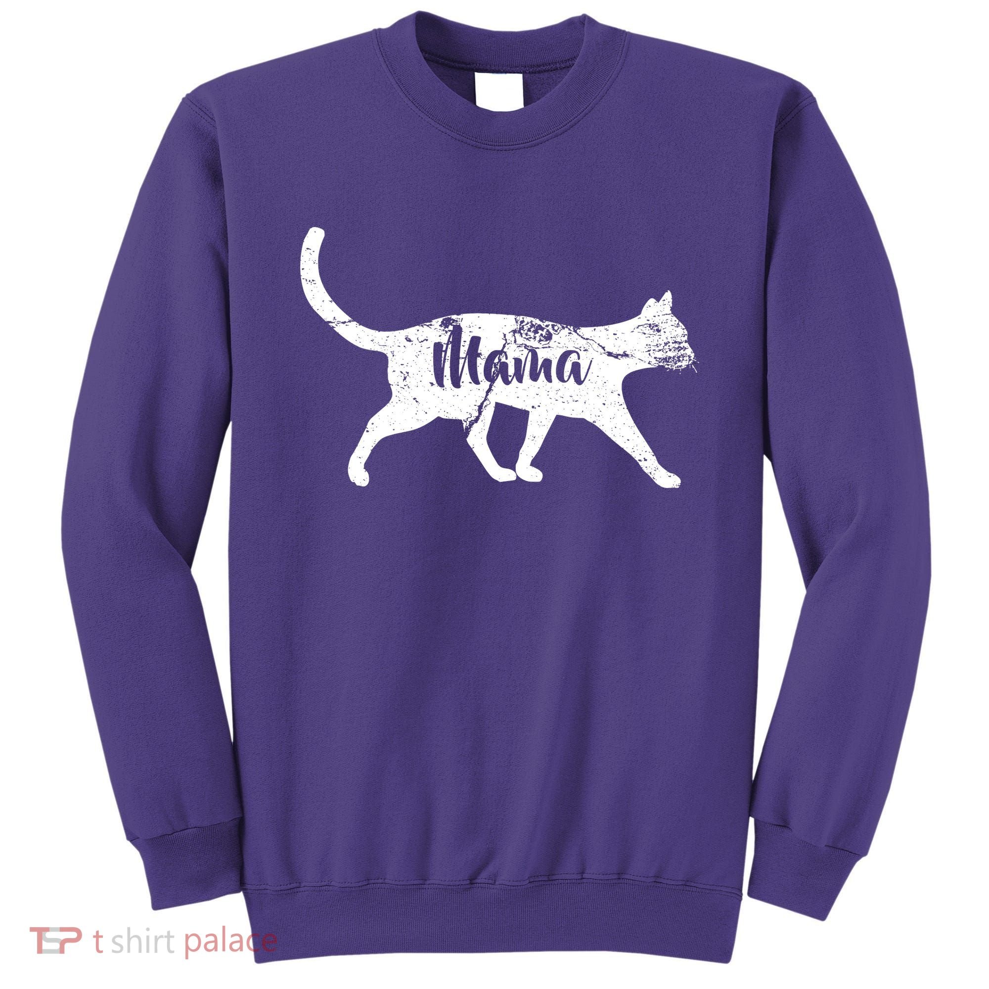 Mama Cat Mom Sweatshirt