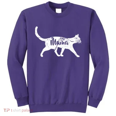 Mama Cat Mom Sweatshirt