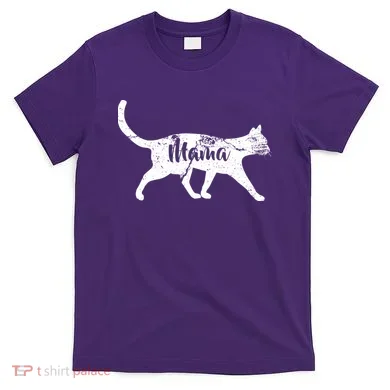 Mama Cat Mom T-Shirt