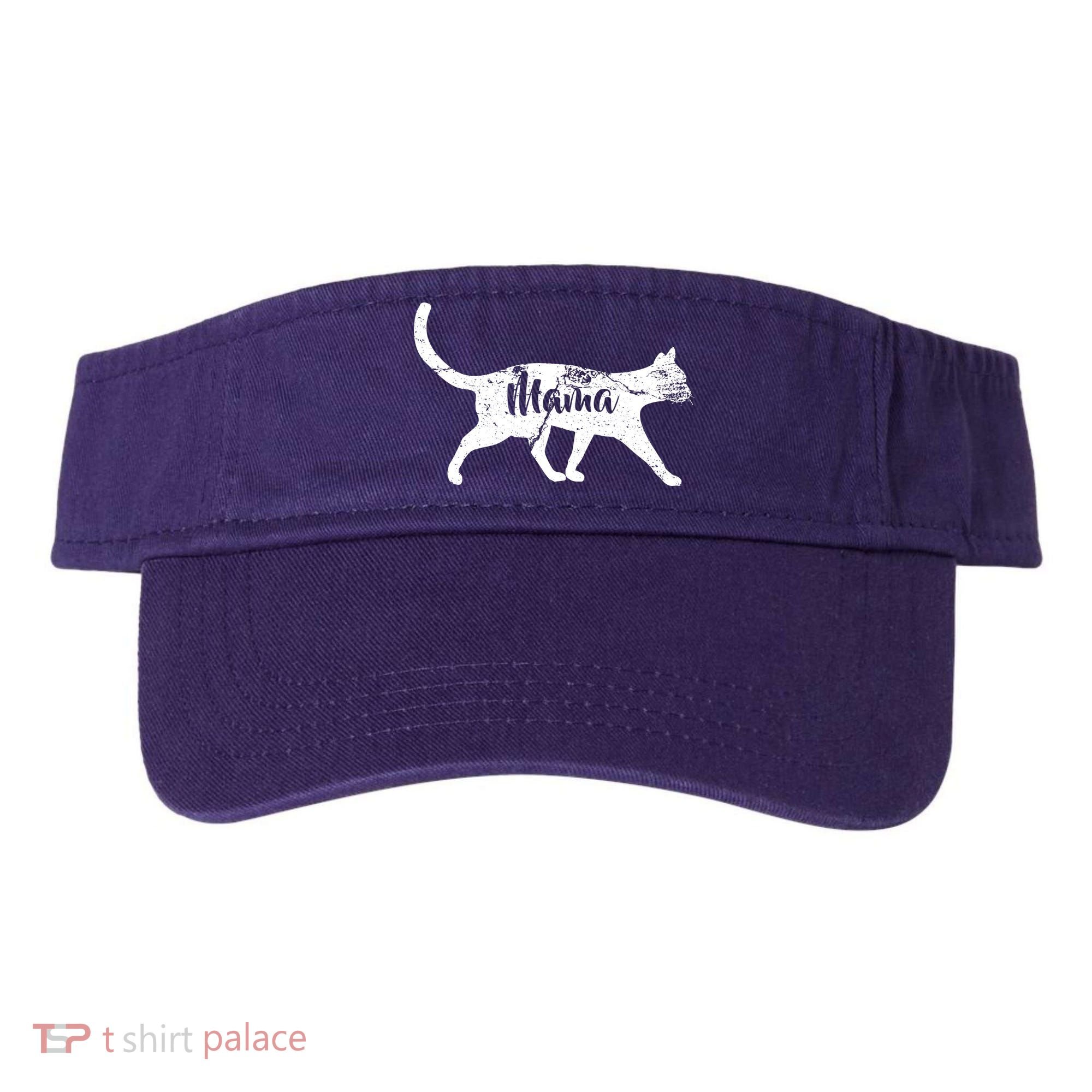 Mama Cat Mom Visor