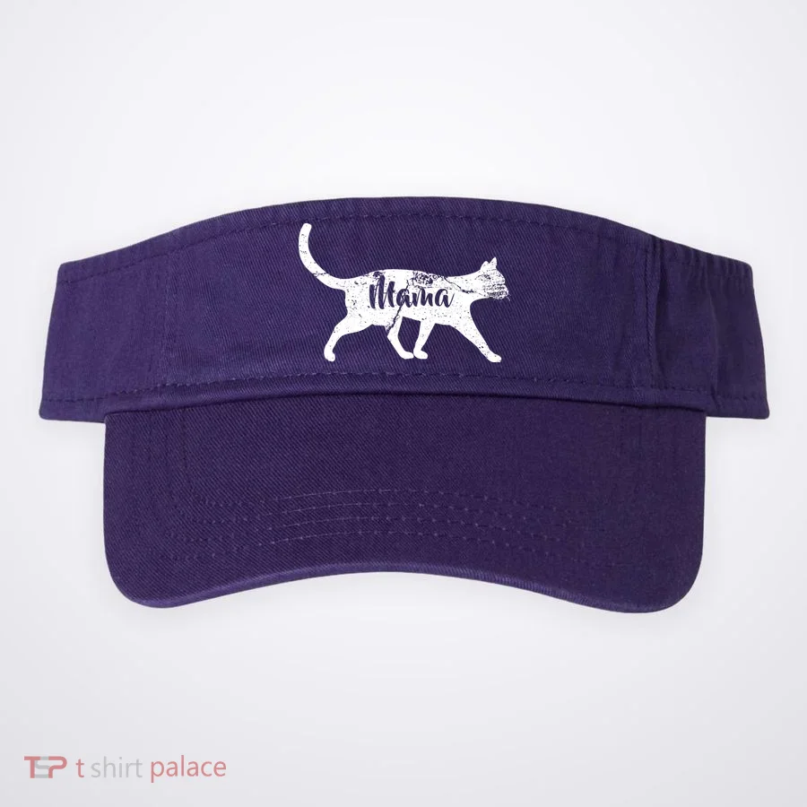 Mama Cat Mom Visor