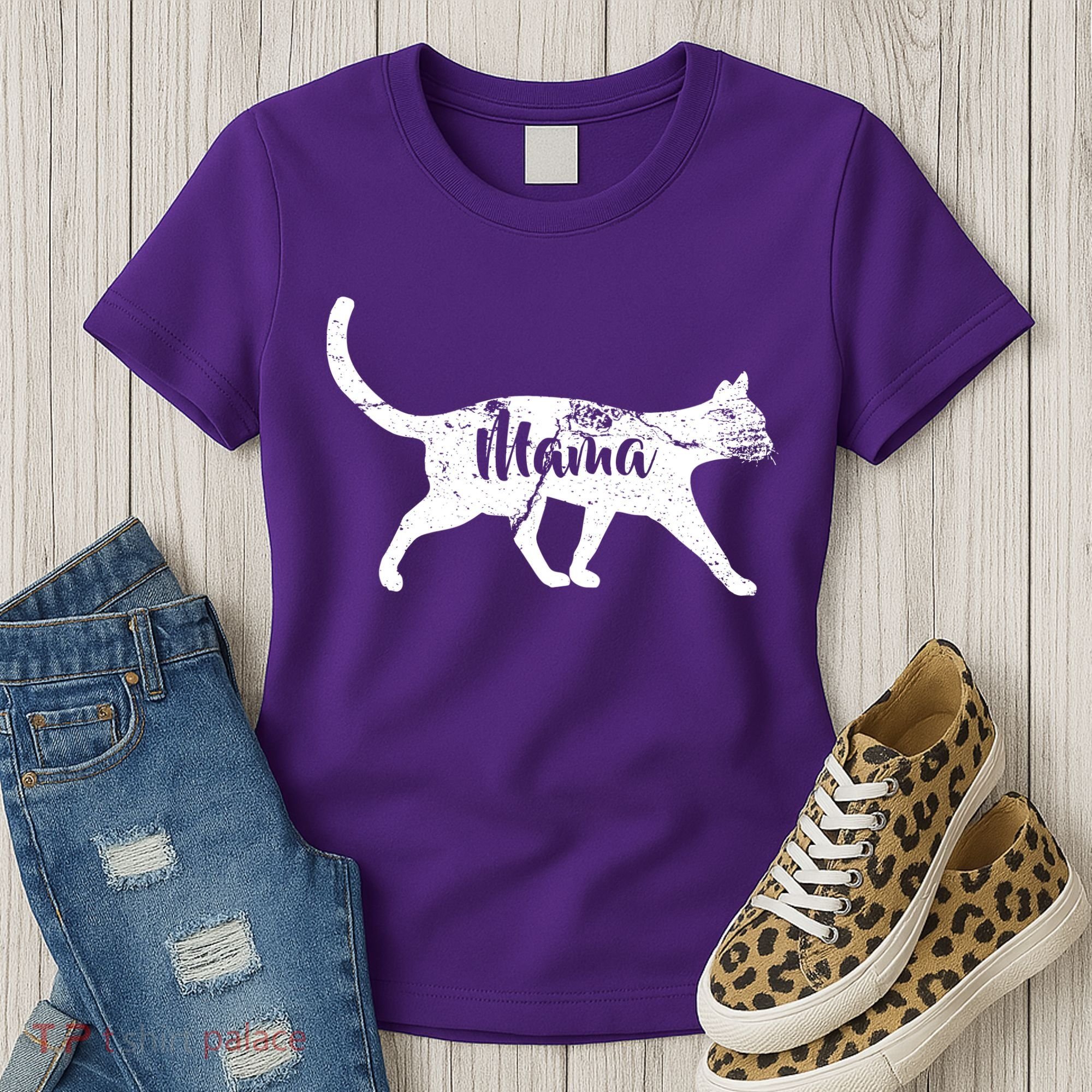 Mama Cat Mom Women's T-Shirt