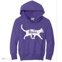 Mama Cat Mom Kids Hoodie thumb 0